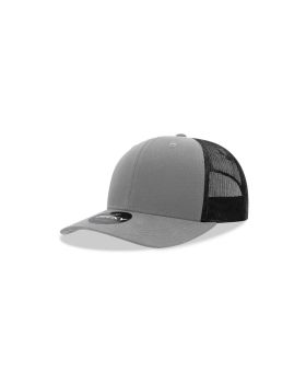 'Youth 6 Panel Mid Profile Structured Cotton Trucker'