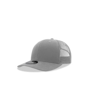'Youth 6 Panel Mid Profile Structured Cotton Trucker'