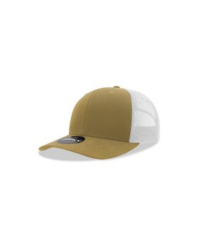 'Youth 6 Panel Mid Profile Structured Cotton Trucker'