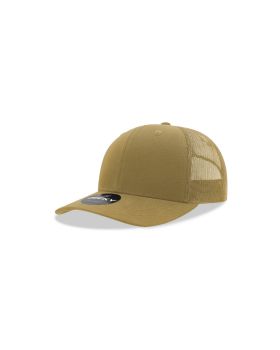 'Youth 6 Panel Mid Profile Structured Cotton Trucker'