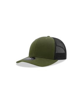 'Youth 6 Panel Mid Profile Structured Cotton Trucker'