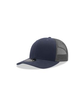 'Youth 6 Panel Mid Profile Structured Cotton Trucker'