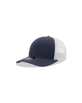 'Youth 6 Panel Mid Profile Structured Cotton Trucker'