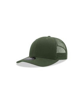 'Youth 6 Panel Mid Profile Structured Cotton Trucker'
