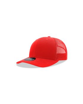 'Youth 6 Panel Mid Profile Structured Cotton Trucker'