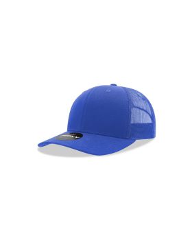 'Youth 6 Panel Mid Profile Structured Cotton Trucker'