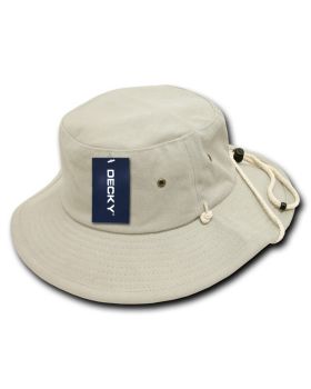 'Structured Cotton Aussie Hat'