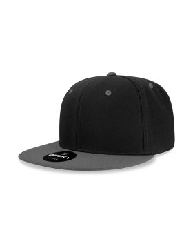 Women's 6 Panel High Profile Structured Acrylic/Polyester Snapback
