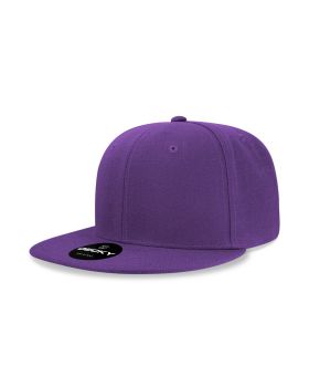 'Women's 6 Panel High Profile Structured Acrylic/Polyester Snapback'