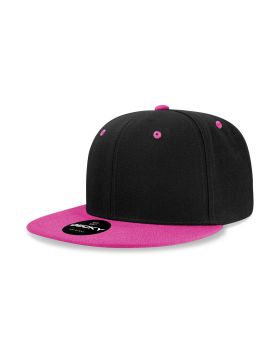 '6 Panel High Profile Structured Acrylic/Polyester Snapback'
