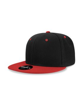 '6 Panel High Profile Structured Acrylic/Polyester Snapback'