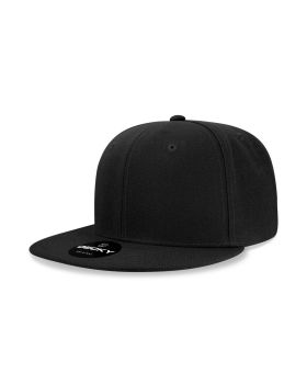 '6 Panel High Profile Structured Acrylic/Polyester Snapback'
