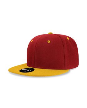 '6 Panel High Profile Structured Acrylic/Polyester Snapback'