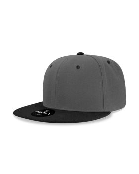 '6 Panel High Profile Structured Acrylic/Polyester Snapback'