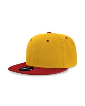 '6 Panel High Profile Structured Acrylic/Polyester Snapback'