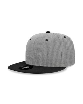'6 Panel High Profile Structured Acrylic/Polyester Snapback'