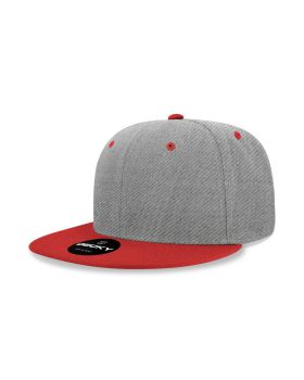 '6 Panel High Profile Structured Acrylic/Polyester Snapback'