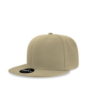 '6 Panel High Profile Structured Acrylic/Polyester Snapback'