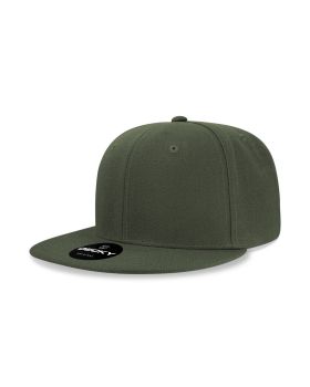 '6 Panel High Profile Structured Acrylic/Polyester Snapback'