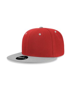 '6 Panel High Profile Structured Acrylic/Polyester Snapback'