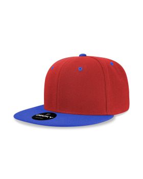 '6 Panel High Profile Structured Acrylic/Polyester Snapback'