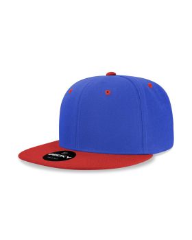 '6 Panel High Profile Structured Acrylic/Polyester Snapback'