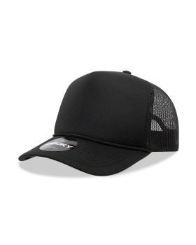 '5 Panel Mid Profile Structured Foam Trucker'