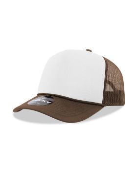 '5 Panel Mid Profile Structured Foam Trucker'