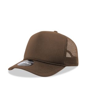 '5 Panel Mid Profile Structured Foam Trucker'