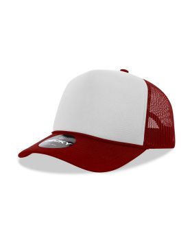 '5 Panel Mid Profile Structured Foam Trucker'
