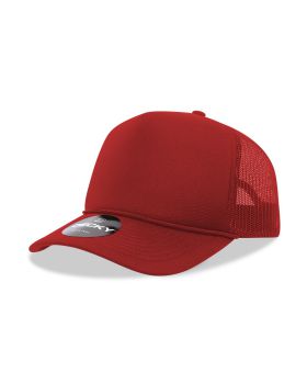 '5 Panel Mid Profile Structured Foam Trucker'