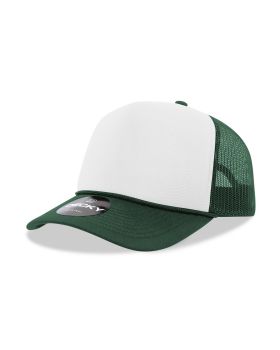 '5 Panel Mid Profile Structured Foam Trucker'