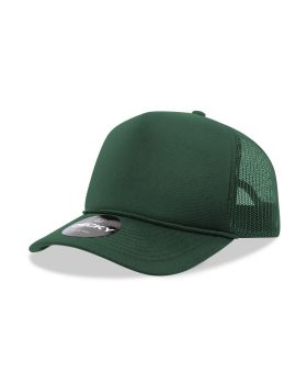 '5 Panel Mid Profile Structured Foam Trucker'