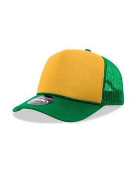 '5 Panel Mid Profile Structured Foam Trucker'