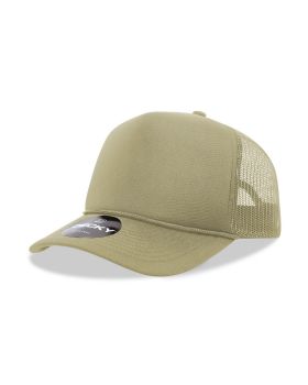 '5 Panel Mid Profile Structured Foam Trucker'