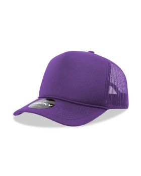'5 Panel Mid Profile Structured Foam Trucker'