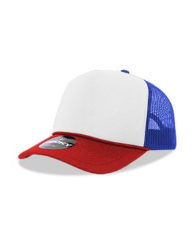 '5 Panel Mid Profile Structured Foam Trucker'