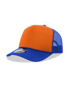 '5 Panel Mid Profile Structured Foam Trucker'