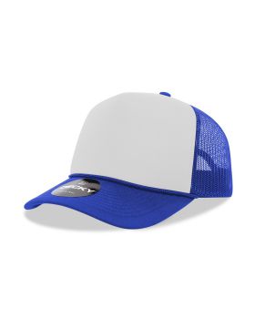 '5 Panel Mid Profile Structured Foam Trucker'