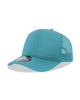 '5 Panel Mid Profile Structured Foam Trucker'