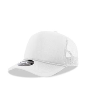 '5 Panel Mid Profile Structured Foam Trucker'