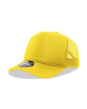 '5 Panel Mid Profile Structured Foam Trucker'