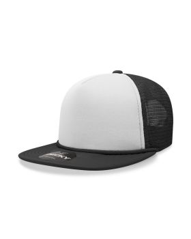 '5 Panel High Profile Structured Foam Trucker'