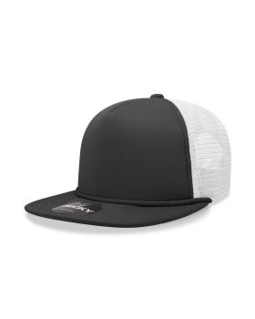 '5 Panel High Profile Structured Foam Trucker'