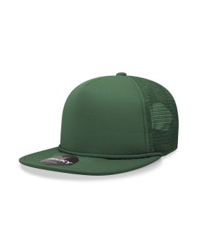 '5 Panel High Profile Structured Foam Trucker'