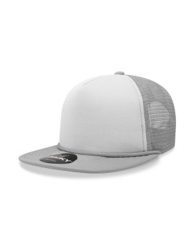 '5 Panel High Profile Structured Foam Trucker'