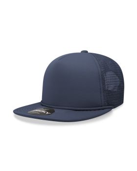 '5 Panel High Profile Structured Foam Trucker'