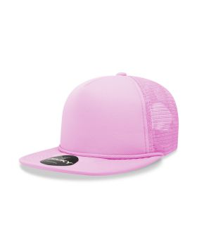 '5 Panel High Profile Structured Foam Trucker'