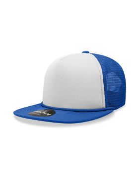 '5 Panel High Profile Structured Foam Trucker'