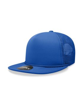 '5 Panel High Profile Structured Foam Trucker'